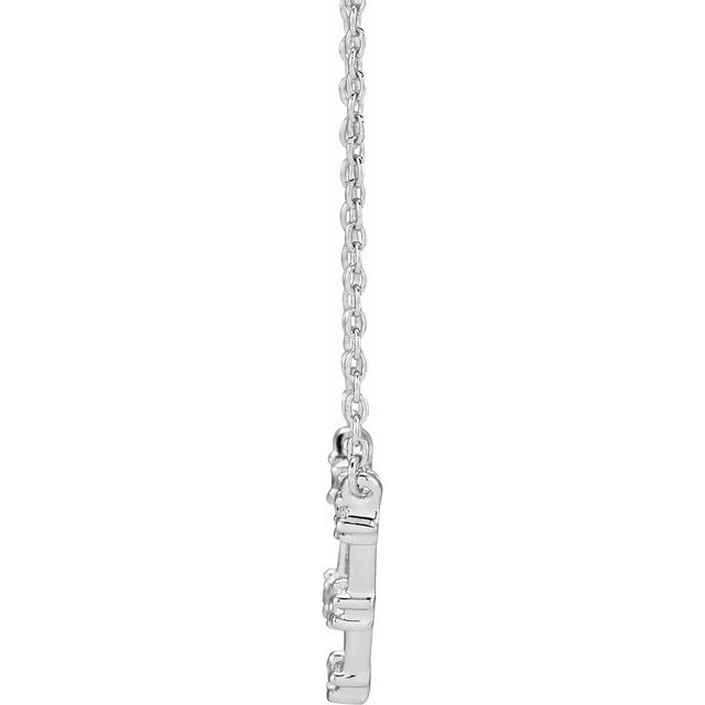 14K 1/6 CTW Natural Diamond Taurus Necklace 16-18"