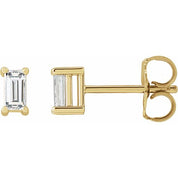 14K Yellow 1/5 CTW Lab-Grown Diamond Stud Earrings