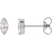 14K White 1/3 CTW Lab-Grown Diamond Stud Earrings