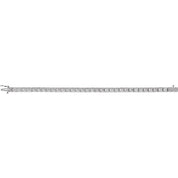 14K White 1/2 CTW Natural Diamond Line 7" Bracelet