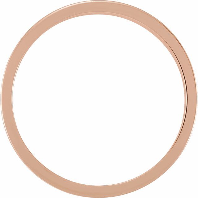 14K Rose Always Stackable Ring