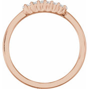 14K Rose 1/3 CTW Lab-Grown Diamond Ring