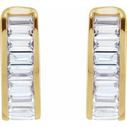 14K Yellow 3/4 CTW Lab-Grown Diamond Ear Cuff