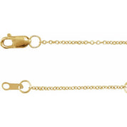 10K Yellow Gold Rope and Cable Chain Necklaces