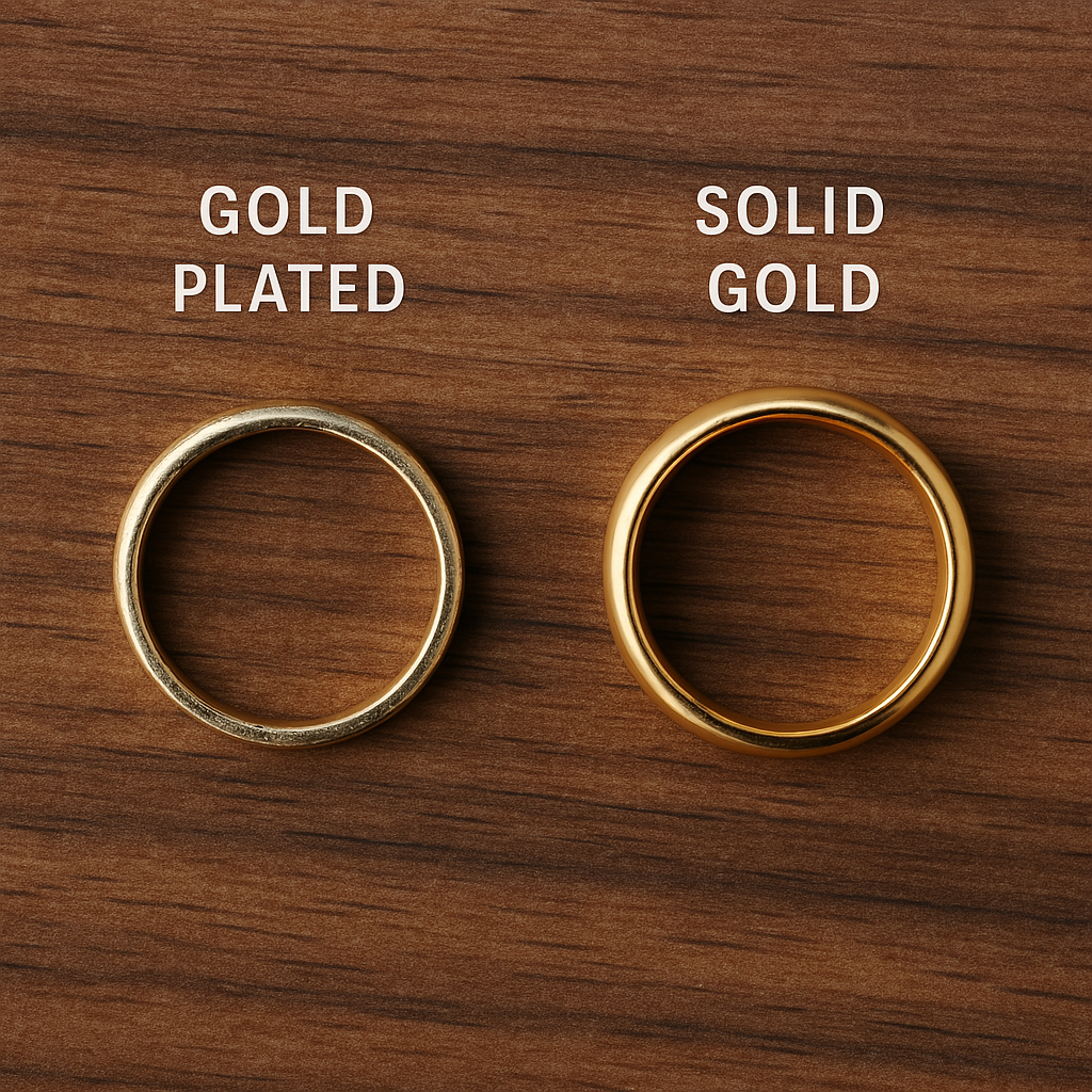 Gold Plated vs. Solid Gold: What's the Difference?