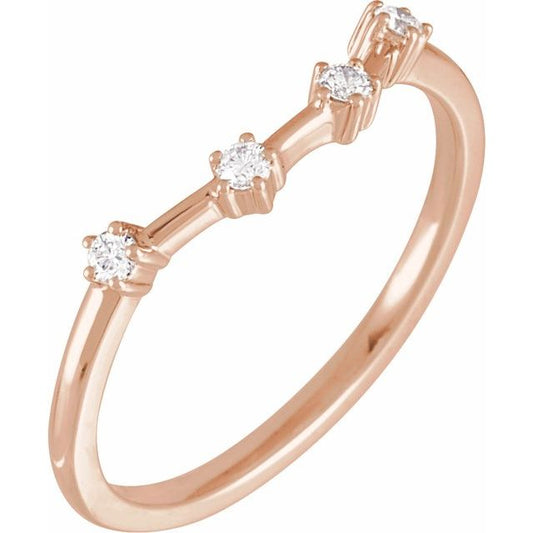 14K Gold Natural Diamond Constellation Rings - Stylish Zodiac Jewelry Collection