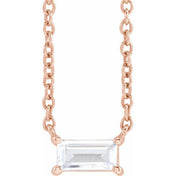 14K 1/3 CT Lab-Grown Diamond Necklace 16-18"