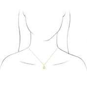 14K White 14.97x8 mm Pierced Heart Charm/Pendant