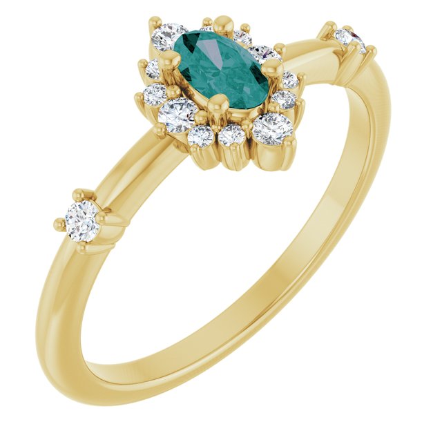 6 CTW Natural Diamond Halo-Style Ring