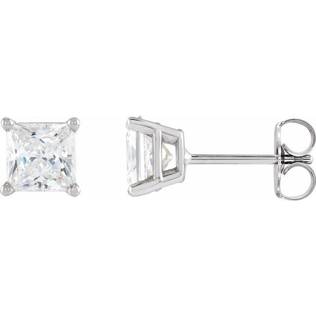 14K Rose .05 CTW Natural Diamond Earring