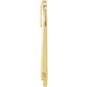 14K Yellow Heart Pendant