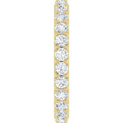 14K Yellow 1 1/2 CTW Diamond Eternity Band Size 7