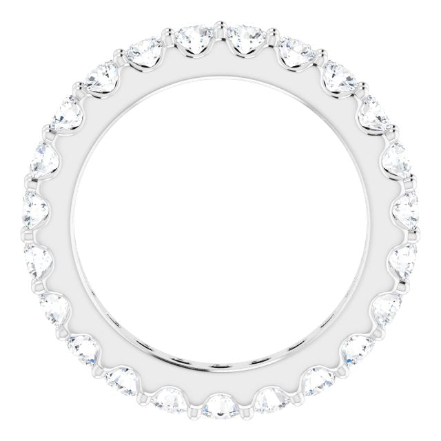 8 CTW Diamond Eternity Band Size 4