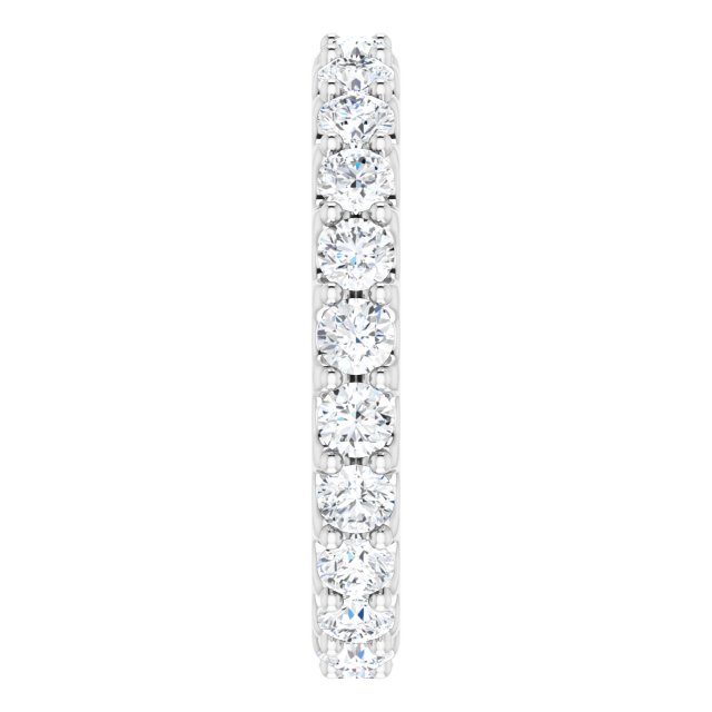 8 CTW Diamond Eternity Band Size 4