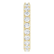 14K Yellow 1 3/8 CTW Diamond Eternity Band Size 4
