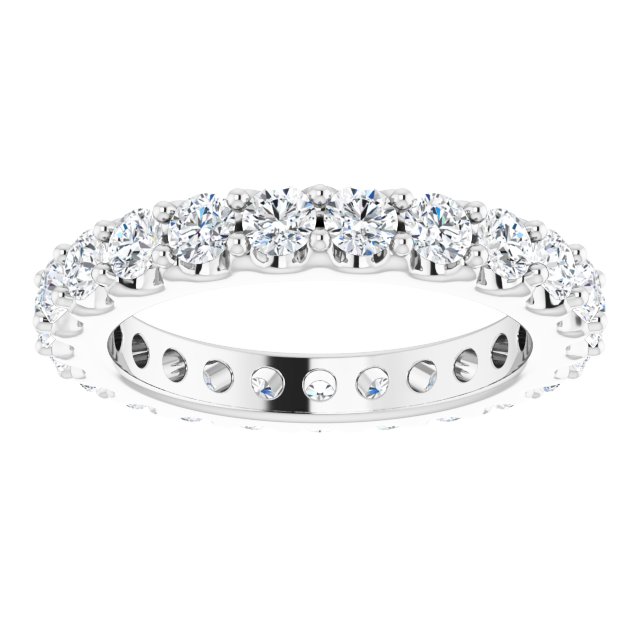 8 CTW Diamond Eternity Band Size 4