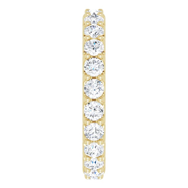 8 CTW Diamond Eternity Band Size 4.5