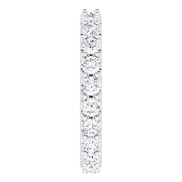 8 CTW Diamond Eternity Band Size 4.5