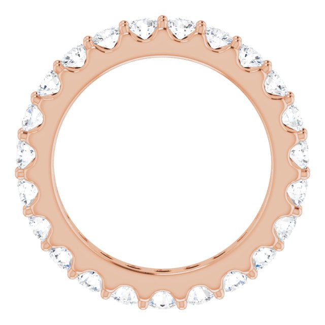 8 CTW Diamond Eternity Band Size 4.5