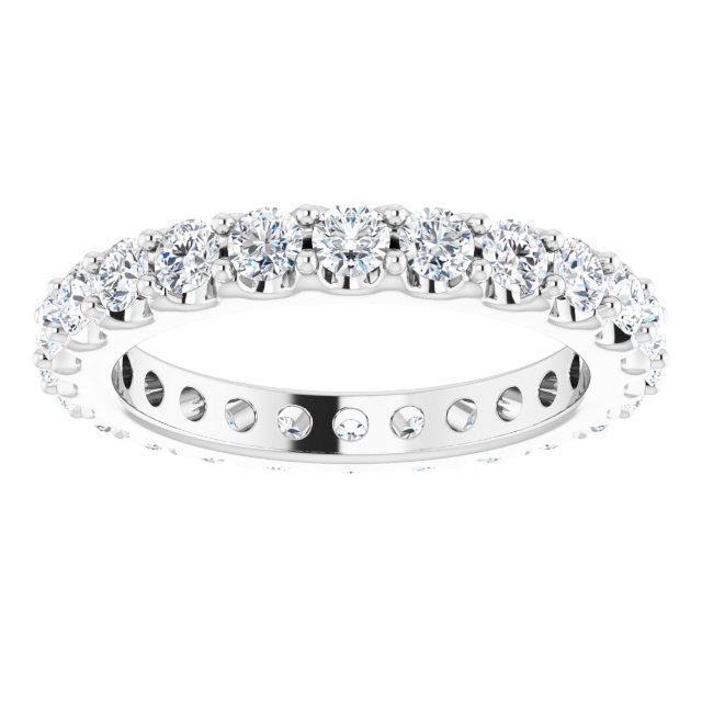 8 CTW Diamond Eternity Band Size 5.5