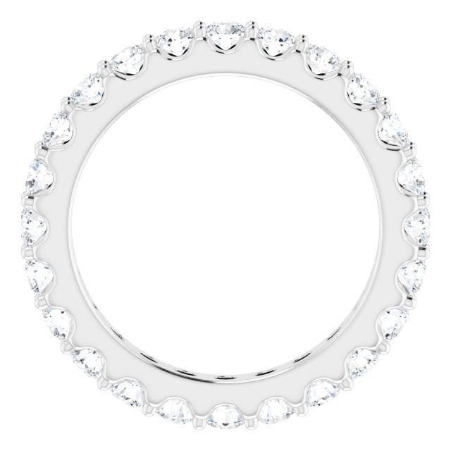 8 CTW Diamond Eternity Band Size 5.5