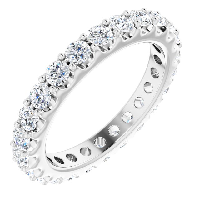 8 CTW Diamond Eternity Band Size 5.5