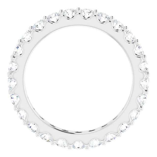 2 CTW Diamond Eternity Band Size 6.5