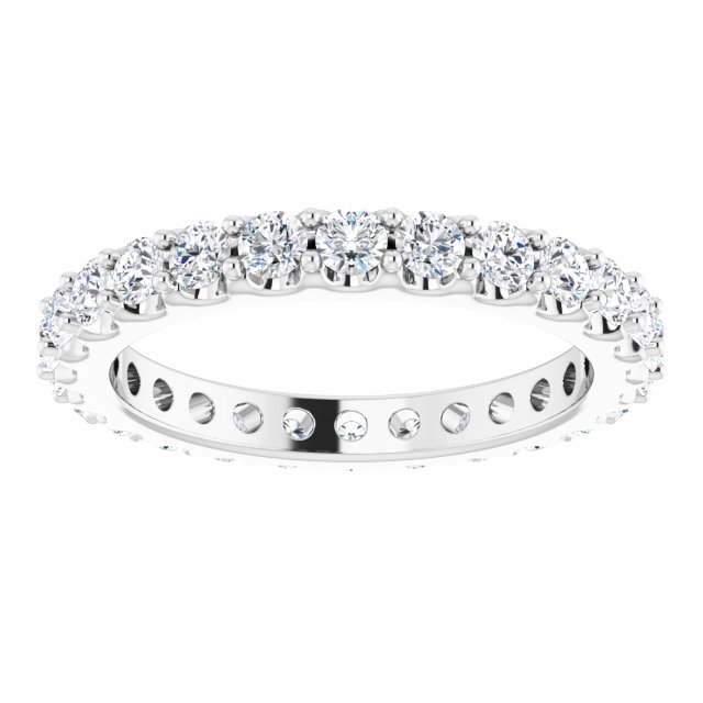 2 CTW Diamond Eternity Band Size 7.5