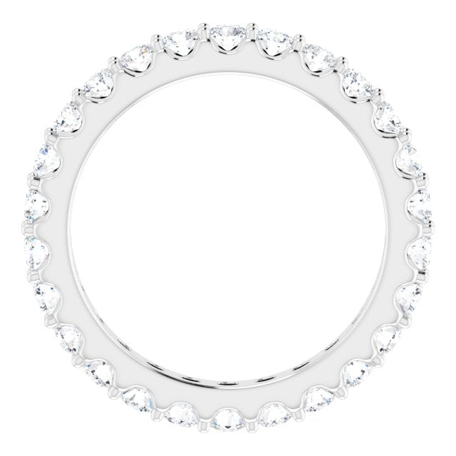 2 CTW Diamond Eternity Band Size 7.5