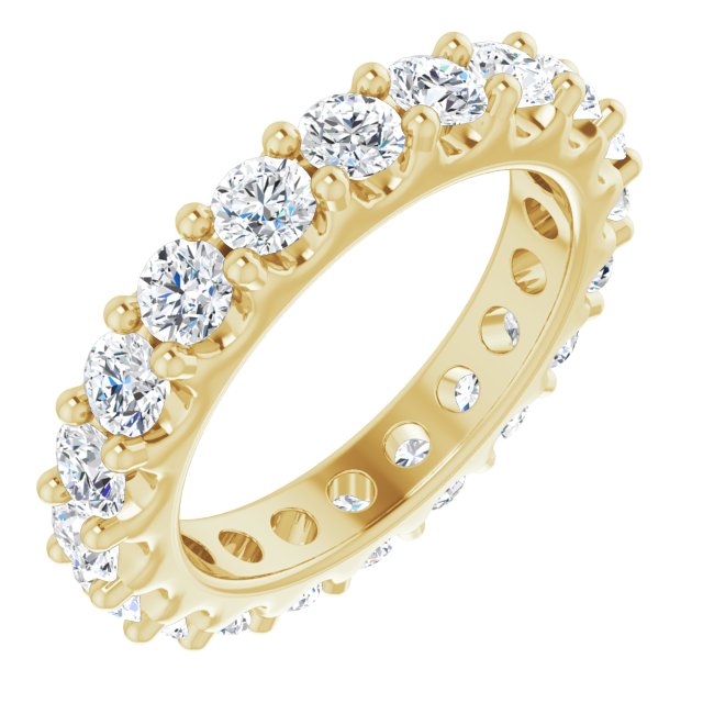 4 CTW Diamond Eternity Band Size 4.5