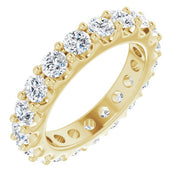 14K Yellow 1 3/4 CTW Diamond Eternity Band Size 4