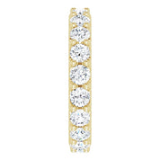 14K Yellow 1 3/4 CTW Diamond Eternity Band Size 4
