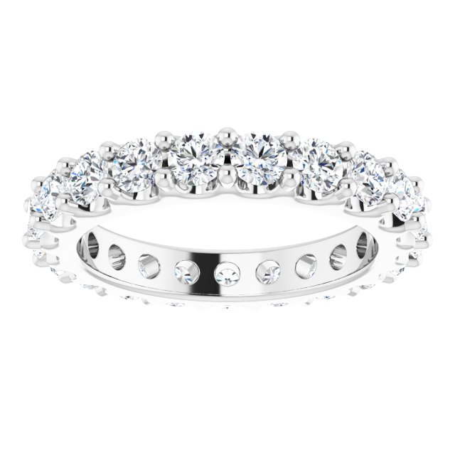 8 CTW Diamond Eternity Band Size 6