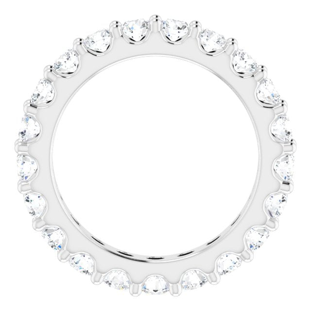 8 CTW Diamond Eternity Band Size 6