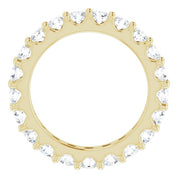 14K Yellow 1 7/8 CTW Diamond Eternity Band Size 6