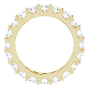 14K Yellow 1 3/4 CTW Diamond Eternity Band Size 5