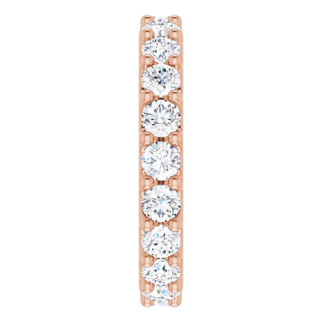 14K Rose 1 3/4 CTW Diamond Eternity Band Size 5