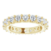 14K Yellow 1 3/4 CTW Diamond Eternity Band Size 5