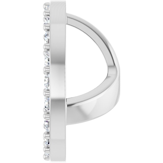 3 CTW Lab-Grown Diamond Halo-Style Earring Jackets