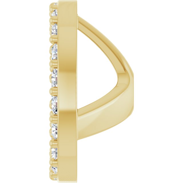 4 CTW Lab-Grown Diamond Halo-Style Earring Jackets