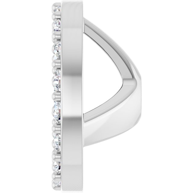4 CTW Lab-Grown Diamond Halo-Style Earring Jackets