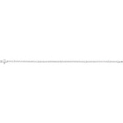 14K White 1 3/4 CTW Lab-Grown Diamond 7" Line Bracelet