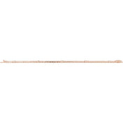 14K Rose 1 3/4 CTW Lab-Grown Diamond 7" Line Bracelet