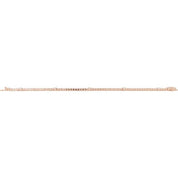 14K Rose 1 3/4 CTW Lab-Grown Diamond 7" Line Bracelet