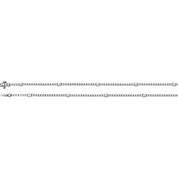 14K Lab-Grown Diamond Line Necklace in Various Carat Weights and Lengths