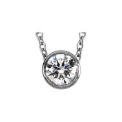 Platinum 1/3 CTW Natural Diamond 18" Necklace