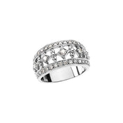 Platinum 1/2 CTW Natural Diamond Ring