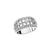 Platinum 1/2 CTW Natural Diamond Ring