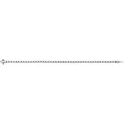 14K White 2 1/2 CTW Lab-Grown Diamond 7" Line Bracelet