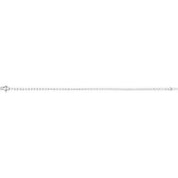 14k Diamond Three Prong Tennis Bracelet 7 1/4" Line Length
